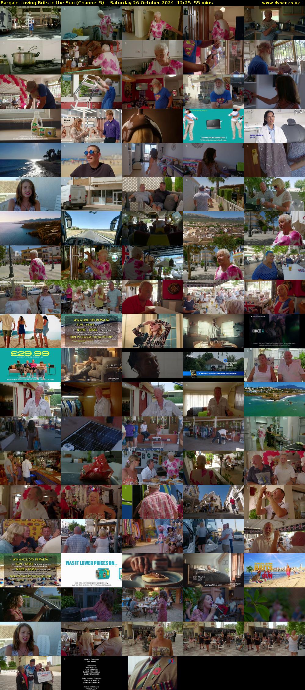 Bargain-Loving Brits in the Sun (Channel 5) Saturday 26 October 2024 12:25 - 13:20