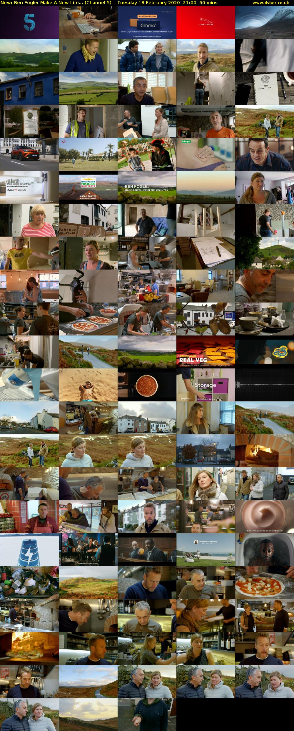 Ben Fogle: Make A New Life... (Channel 5) Tuesday 18 February 2020 21:00 - 22:00