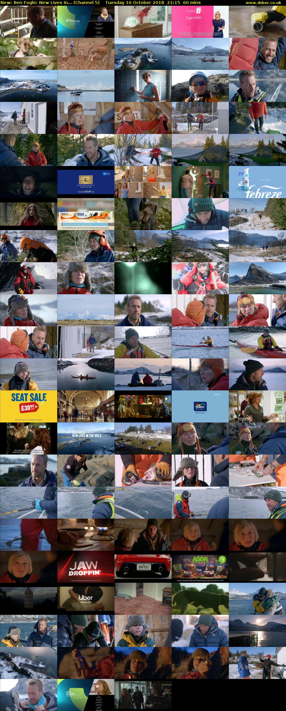 Ben Fogle: New Lives In... (Channel 5) Tuesday 16 October 2018 21:15 - 22:15