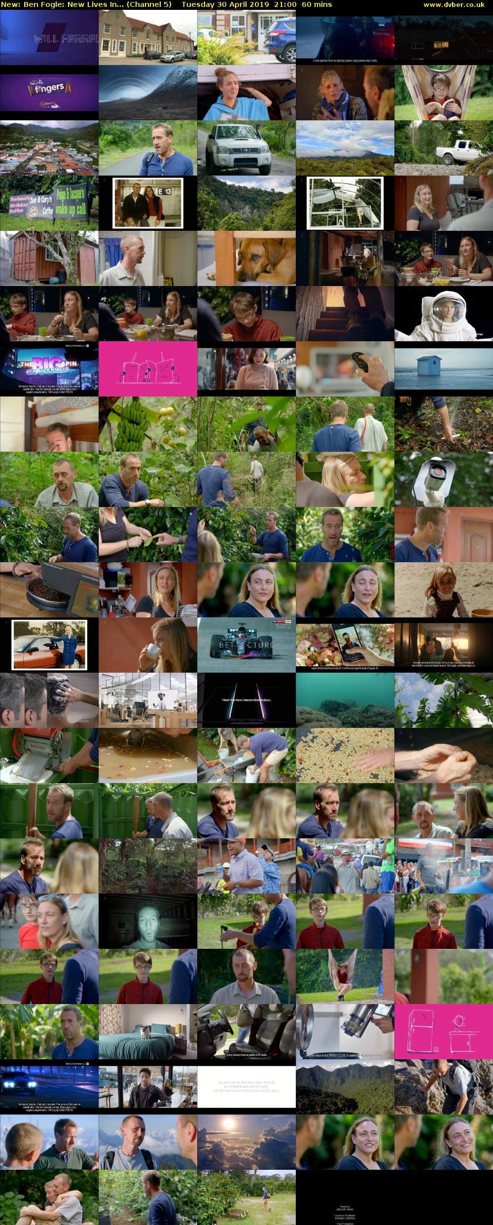 Ben Fogle: New Lives In... (Channel 5) Tuesday 30 April 2019 21:00 - 22:00