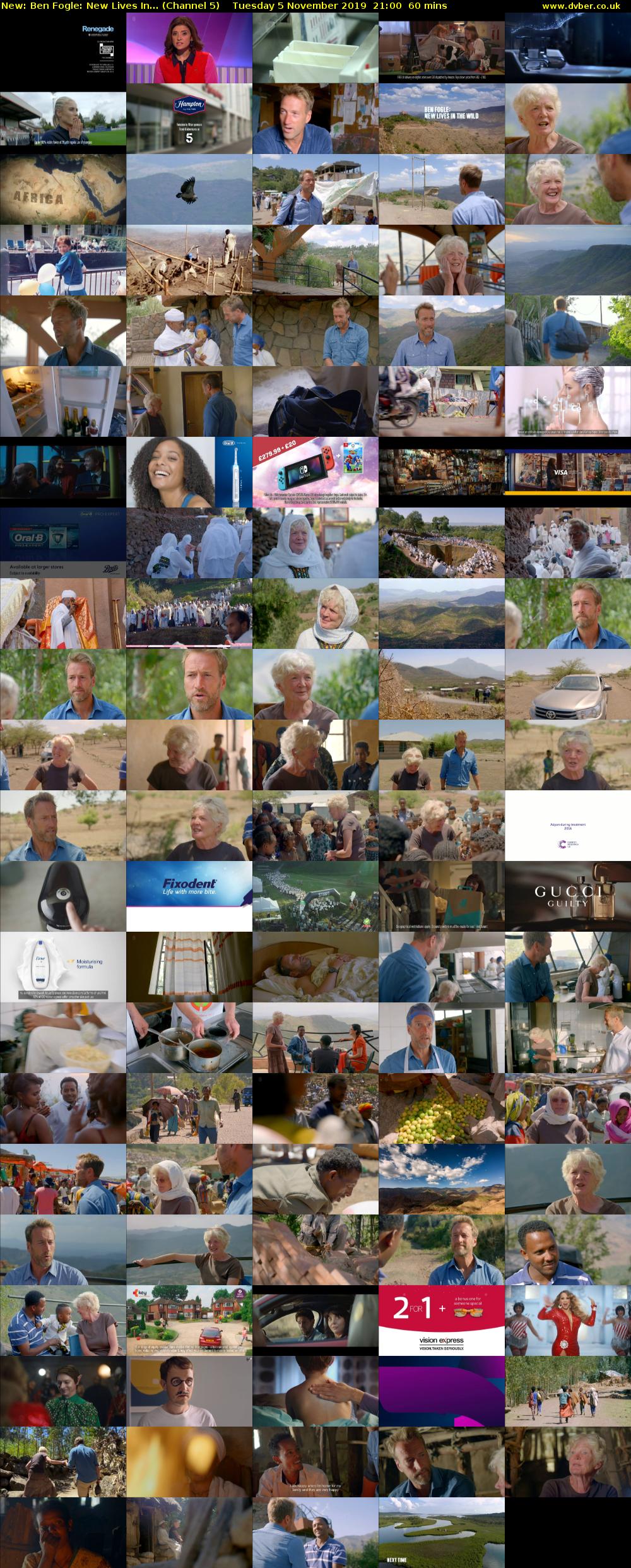Ben Fogle: New Lives In... (Channel 5) Tuesday 5 November 2019 21:00 - 22:00