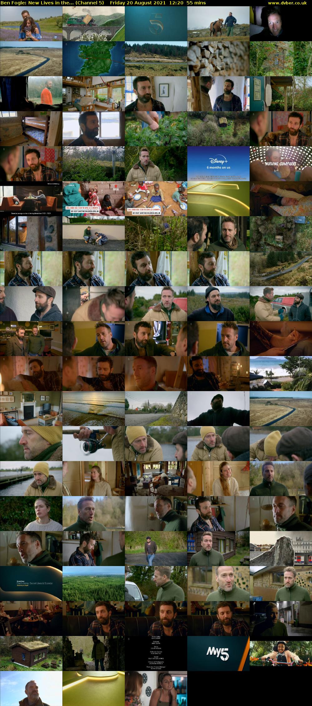 Ben Fogle: New Lives In The... (Channel 5) Friday 20 August 2021 12:20 - 13:15