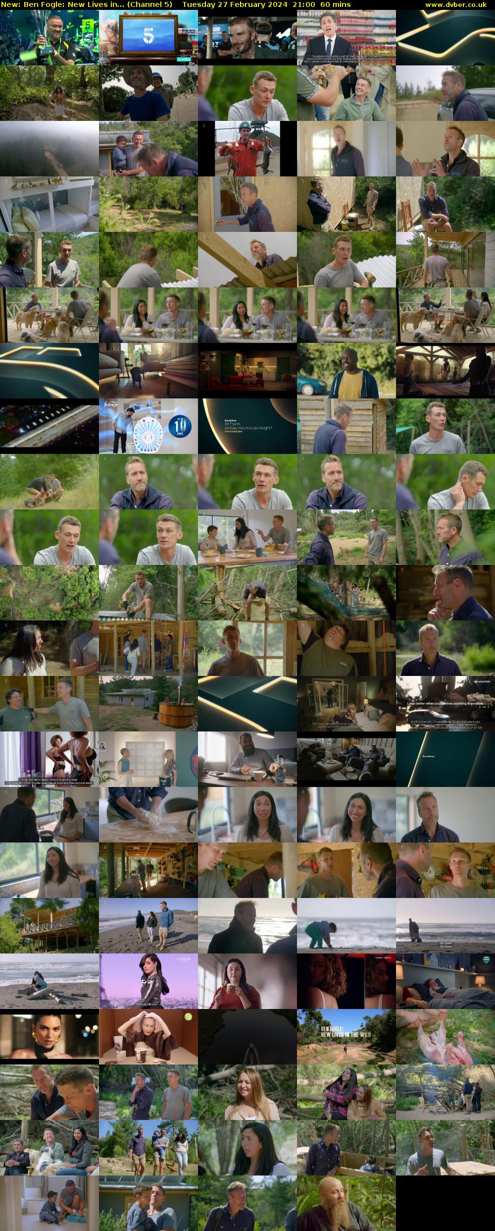 Ben Fogle: New Lives in... (Channel 5) Tuesday 27 February 2024 21:00 - 22:00