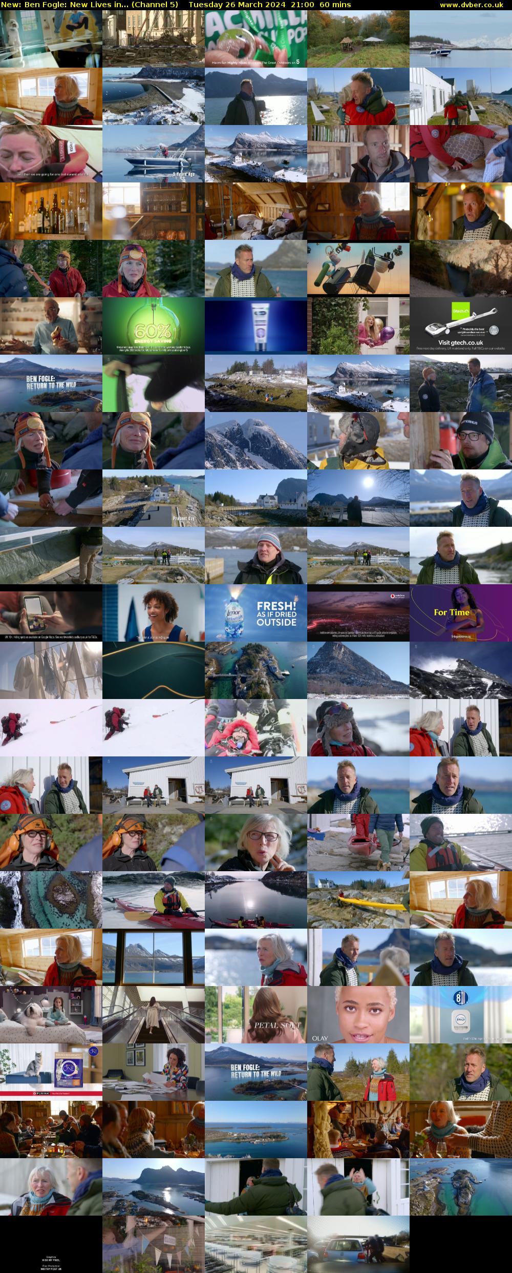 Ben Fogle: New Lives in... (Channel 5) Tuesday 26 March 2024 21:00 - 22:00