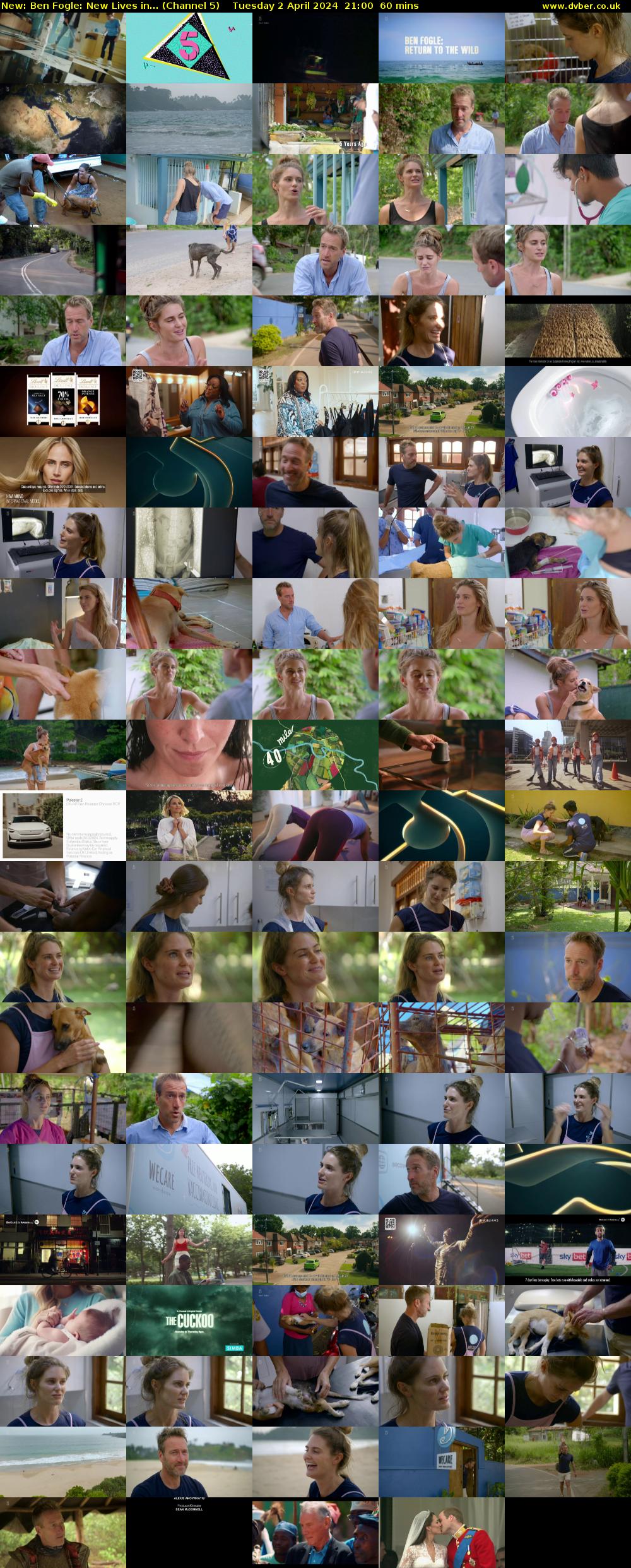 Ben Fogle: New Lives in... (Channel 5) Tuesday 2 April 2024 21:00 - 22:00