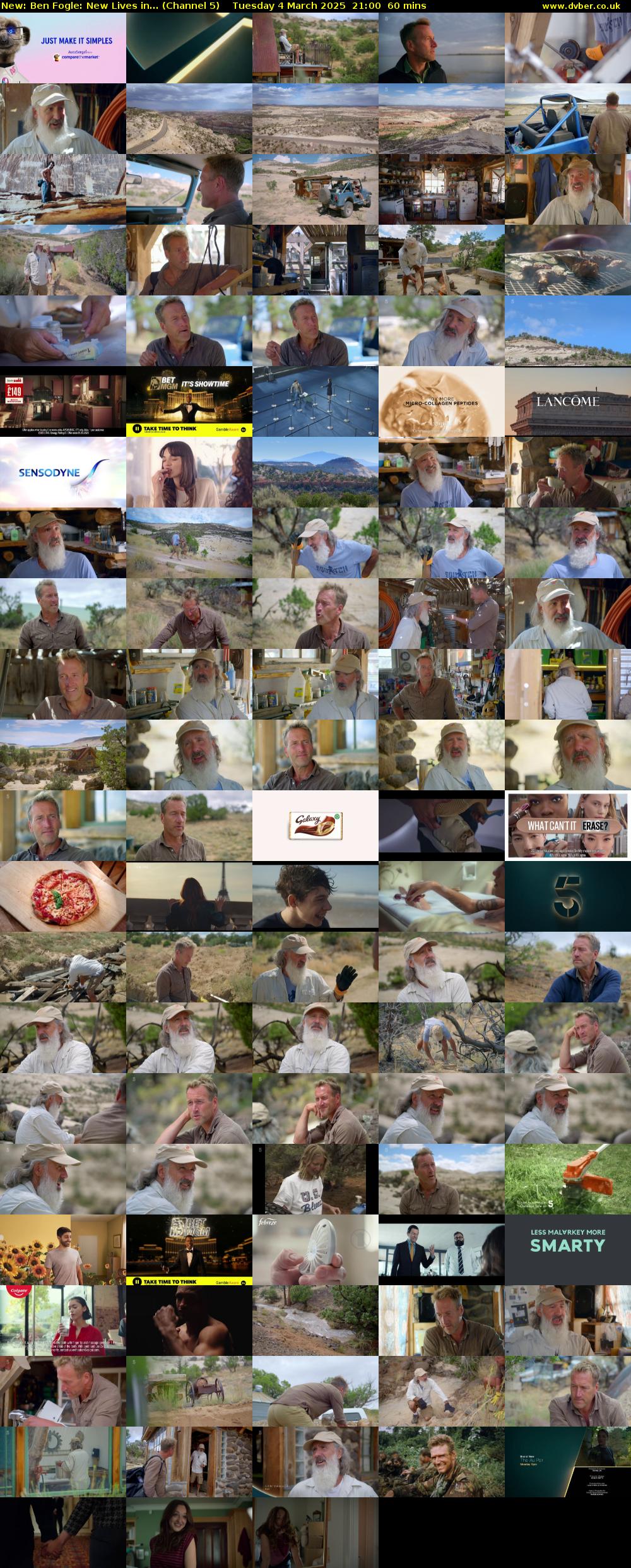 Ben Fogle: New Lives in... (Channel 5) Tuesday 4 March 2025 21:00 - 22:00