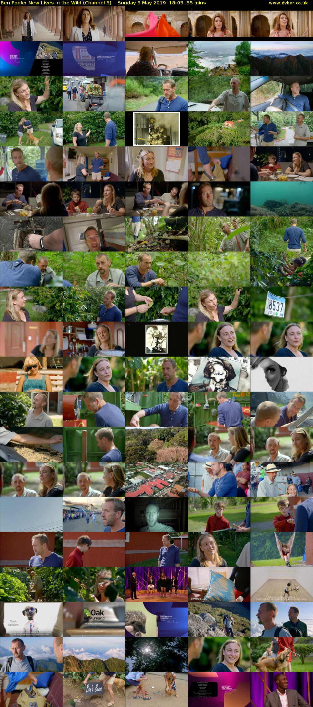 Ben Fogle: New Lives in the Wild (Channel 5) Sunday 5 May 2019 18:05 - 19:00