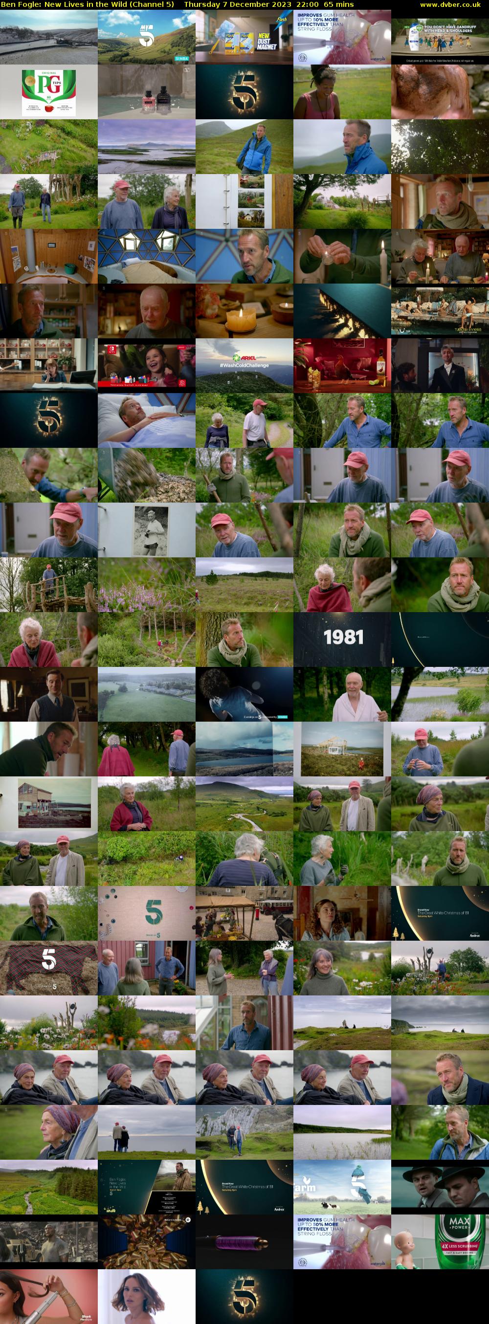 Ben Fogle: New Lives in the Wild (Channel 5) Thursday 7 December 2023 22:00 - 23:05