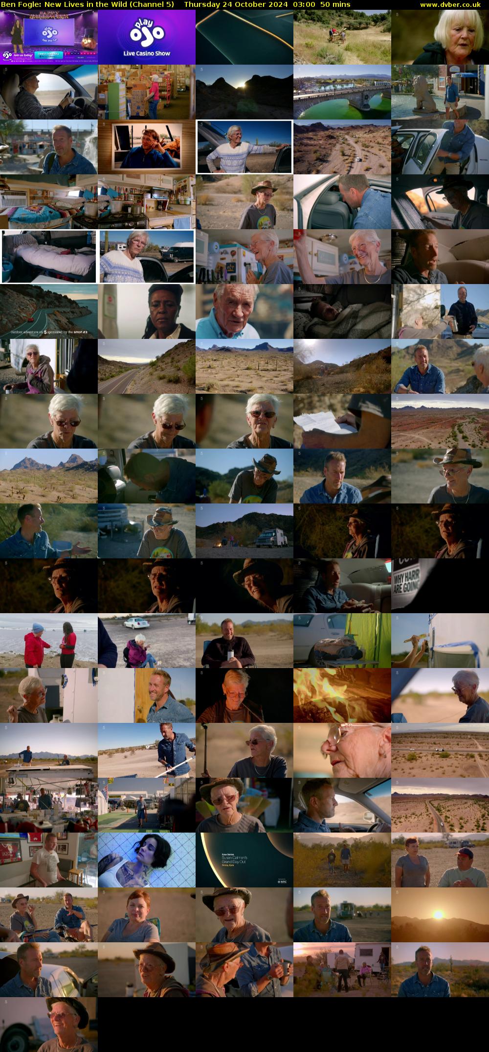 Ben Fogle: New Lives in the Wild (Channel 5) Thursday 24 October 2024 03:00 - 03:50