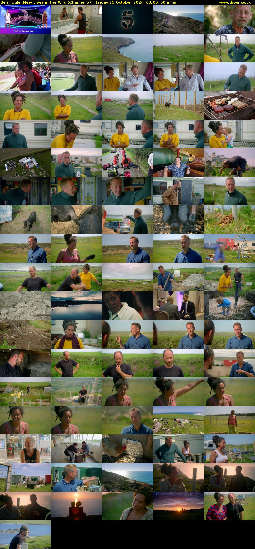 Ben Fogle: New Lives in the Wild (Channel 5) Friday 25 October 2024 03:00 - 03:50