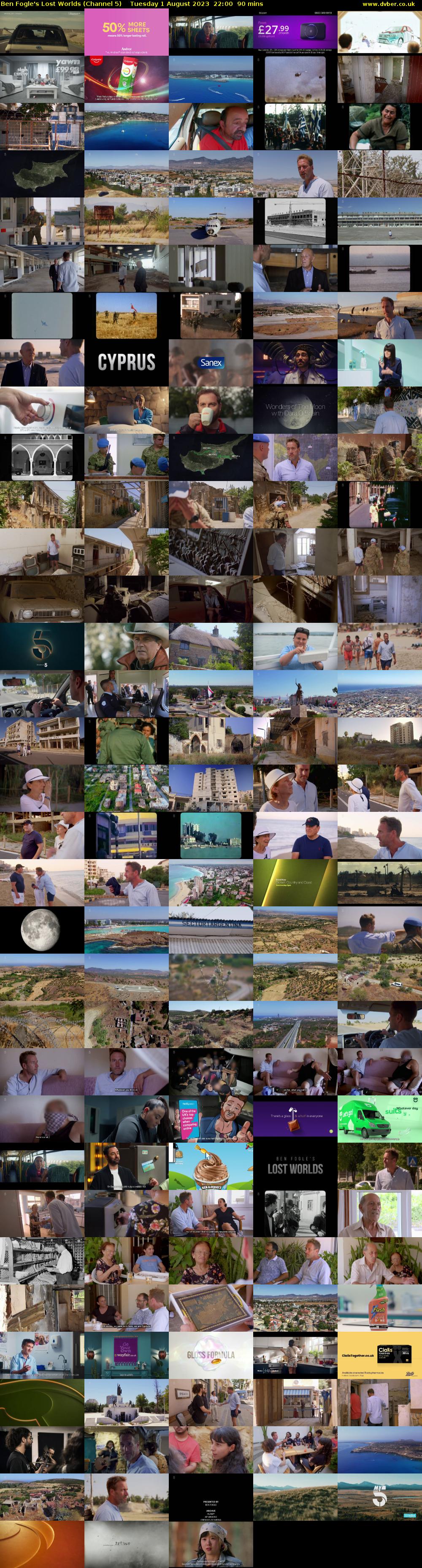 Ben Fogle's Lost Worlds (Channel 5) Tuesday 1 August 2023 22:00 - 23:30