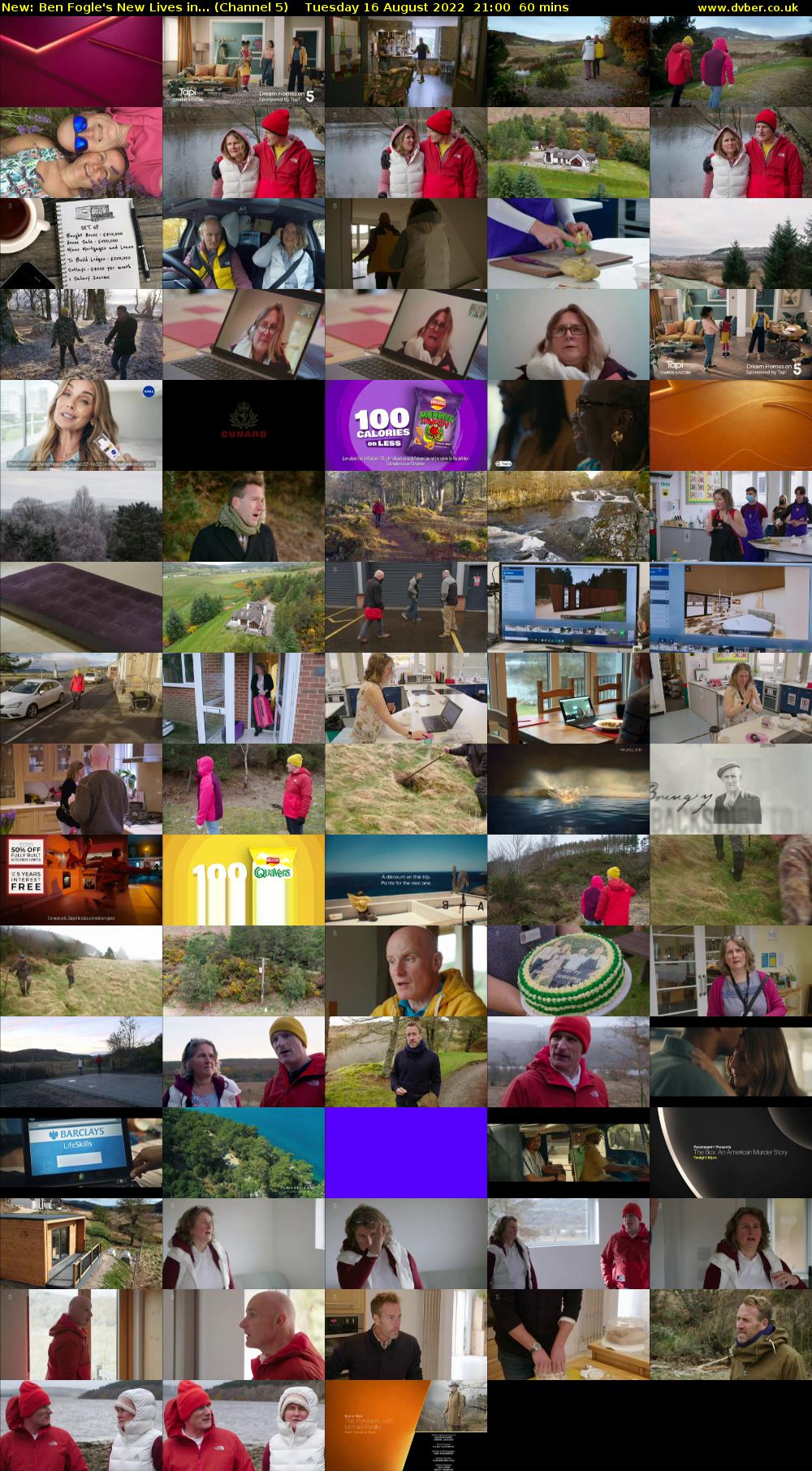 Ben Fogle's New Lives in... (Channel 5) Tuesday 16 August 2022 21:00 - 22:00