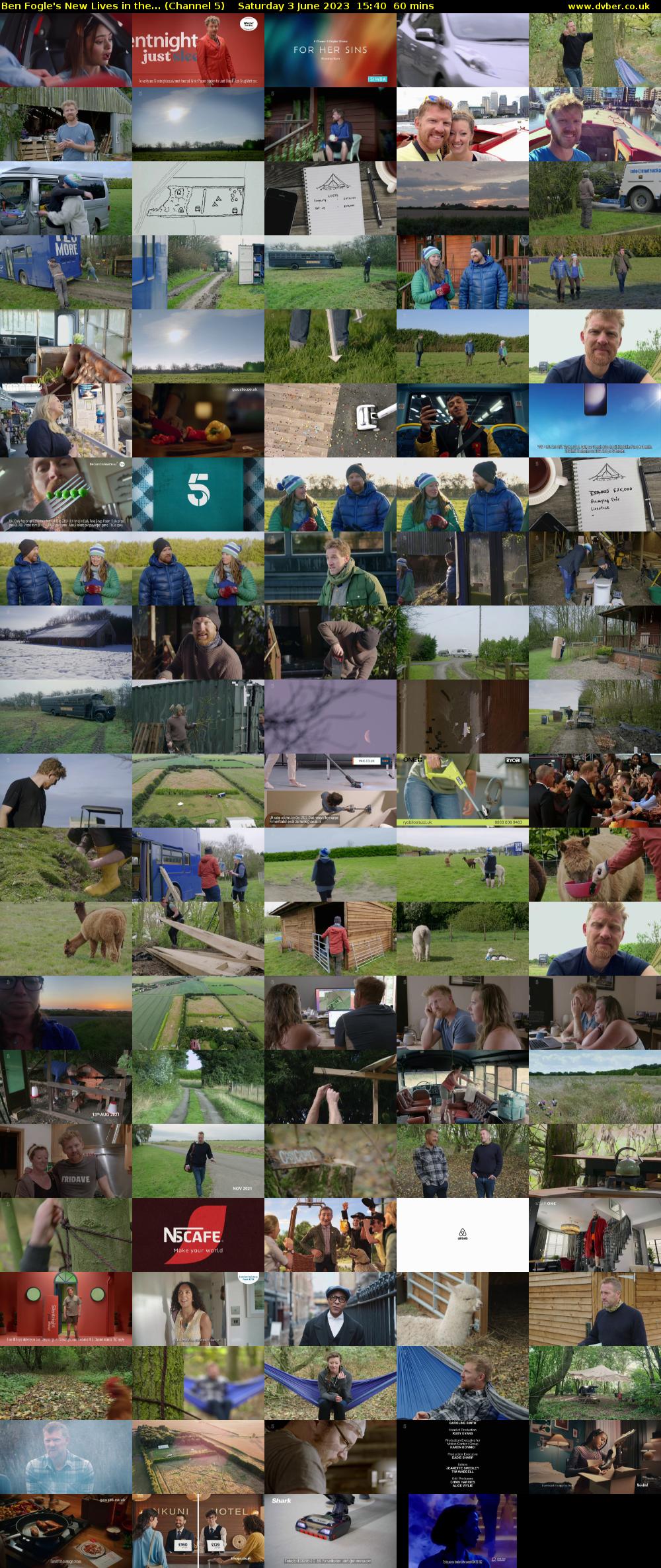 Ben Fogle's New Lives in the... (Channel 5) Saturday 3 June 2023 15:40 - 16:40