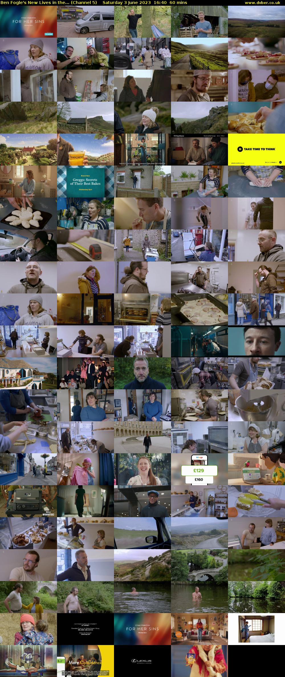 Ben Fogle's New Lives in the... (Channel 5) Saturday 3 June 2023 16:40 - 17:40