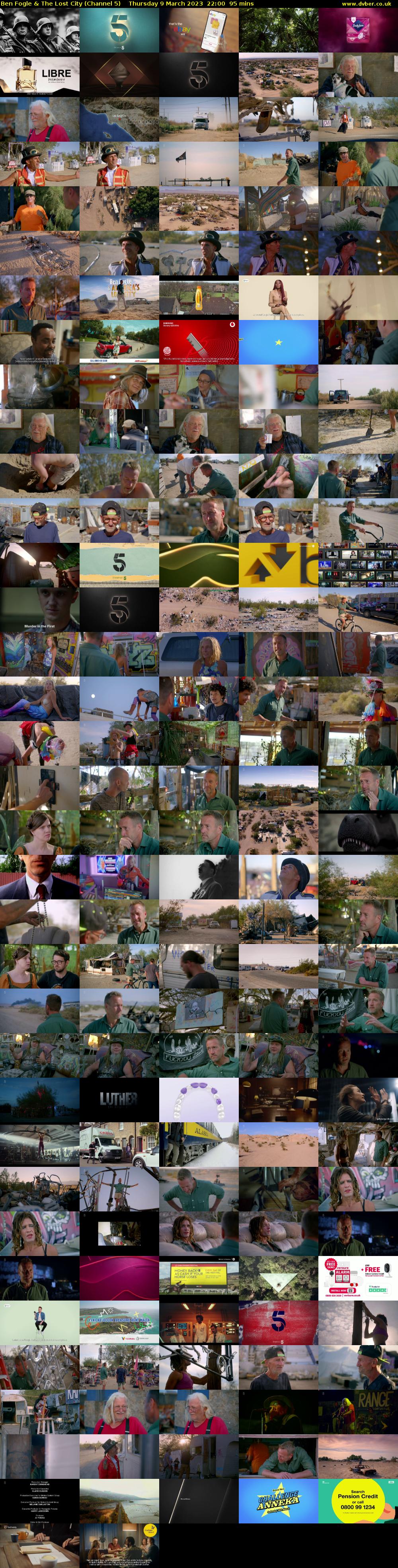 Ben Fogle & The Lost City (Channel 5) Thursday 9 March 2023 22:00 - 23:35