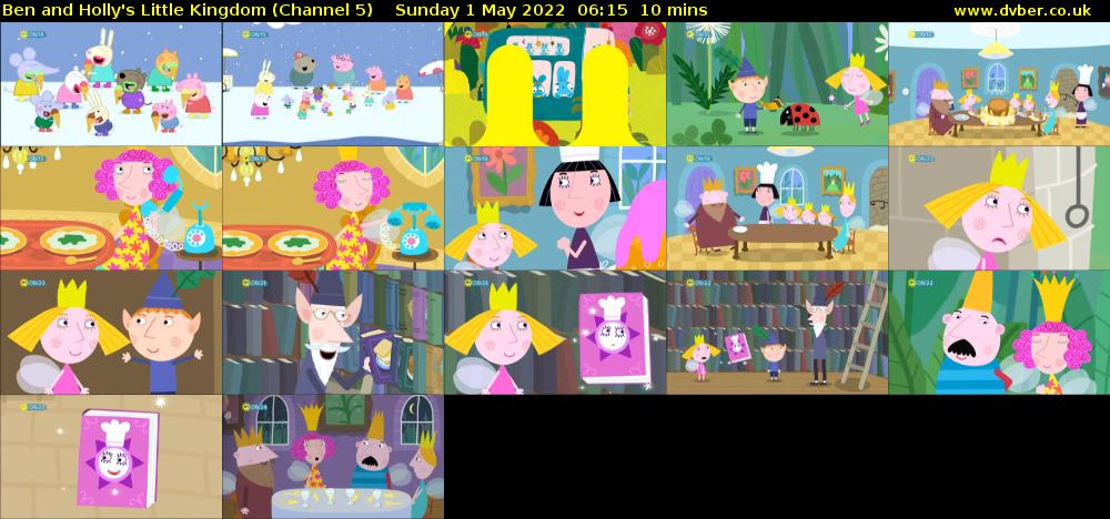 Ben and Holly's Little Kingdom (Channel 5) Sunday 1 May 2022 06:15 - 06:25
