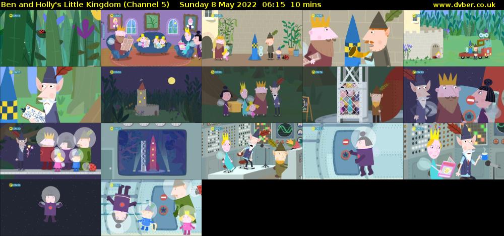 Ben and Holly's Little Kingdom (Channel 5) Sunday 8 May 2022 06:15 - 06:25