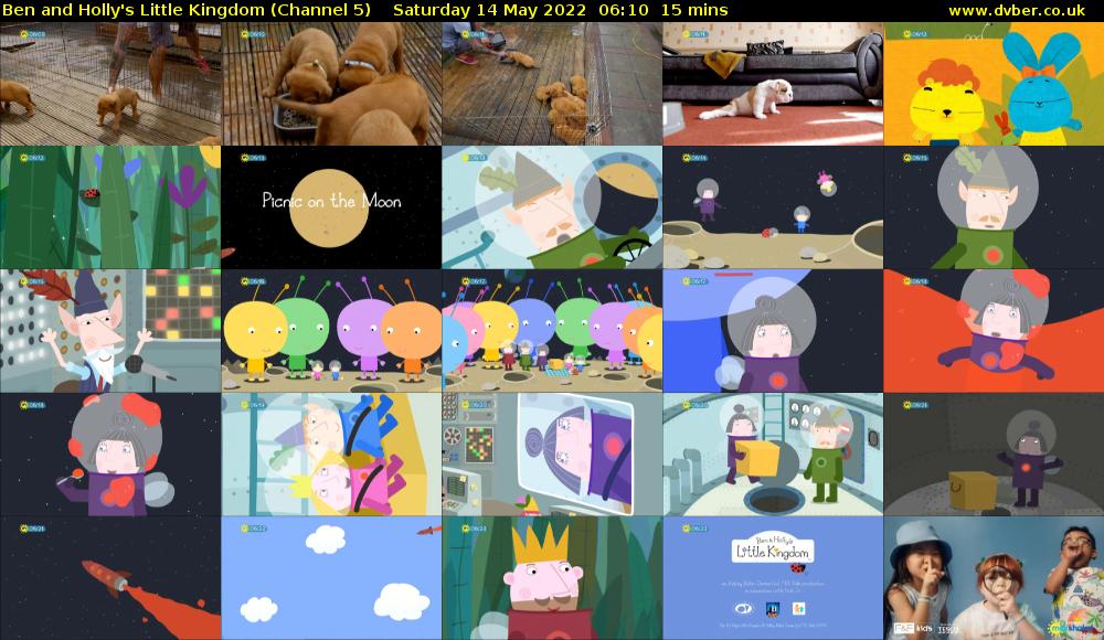 Ben and Holly's Little Kingdom (Channel 5) Saturday 14 May 2022 06:10 - 06:25