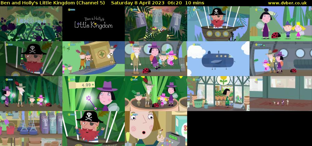 Ben and Holly's Little Kingdom (Channel 5) Saturday 8 April 2023 06:20 - 06:30