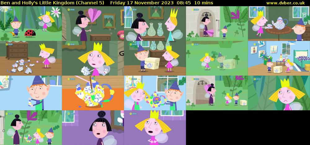 Ben and Holly's Little Kingdom (Channel 5) Friday 17 November 2023 08:45 - 08:55