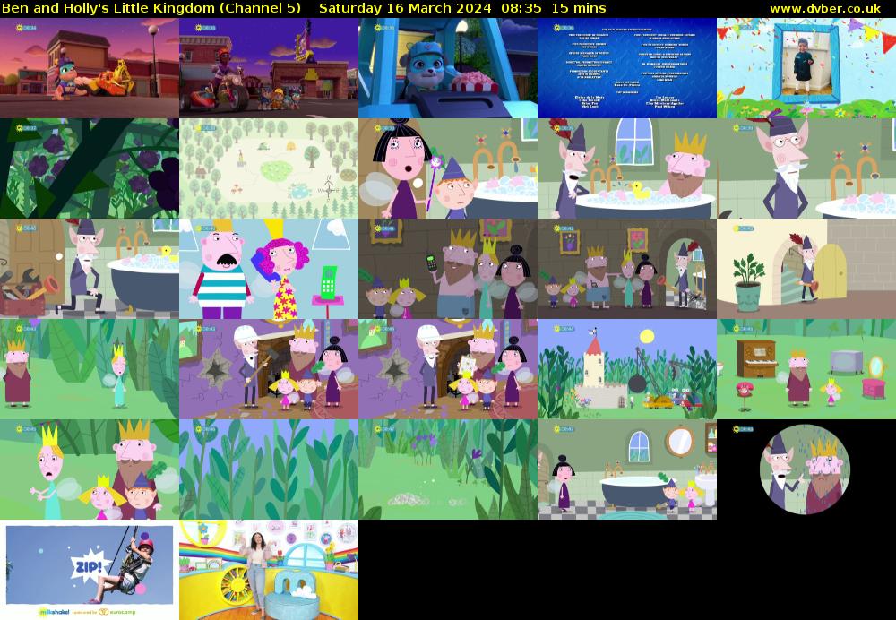 Ben and Holly's Little Kingdom (Channel 5) Saturday 16 March 2024 08:35 - 08:50