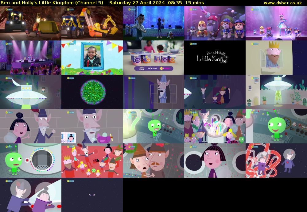 Ben and Holly's Little Kingdom (Channel 5) Saturday 27 April 2024 08:35 - 08:50