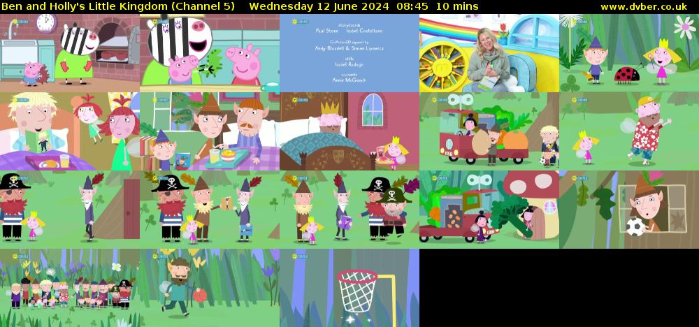 Ben and Holly's Little Kingdom (Channel 5) Wednesday 12 June 2024 08:45 - 08:55