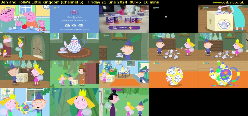 Ben and Holly's Little Kingdom (Channel 5) Friday 21 June 2024 08:45 - 08:55