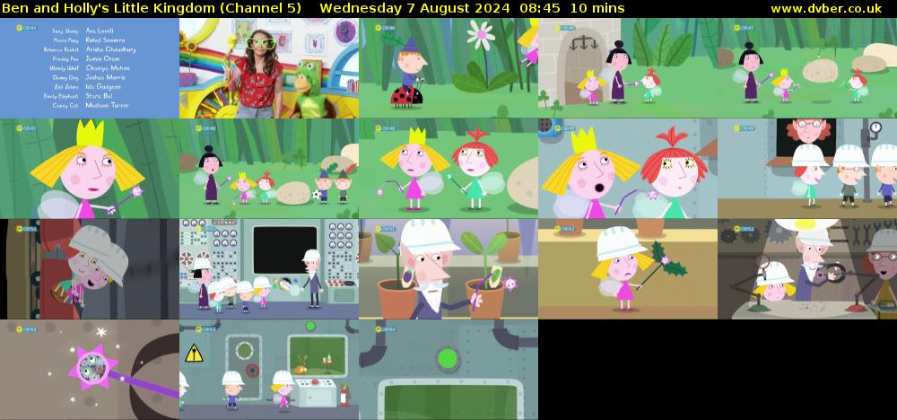 Ben and Holly's Little Kingdom (Channel 5) Wednesday 7 August 2024 08:45 - 08:55