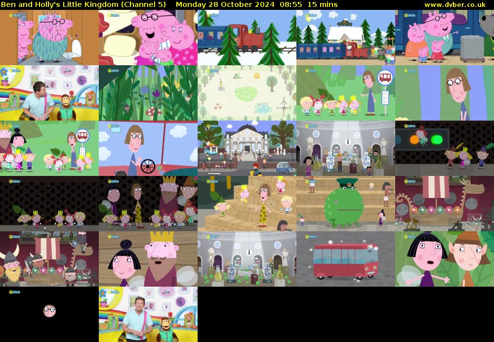 Ben and Holly's Little Kingdom (Channel 5) Monday 28 October 2024 08:55 - 09:10