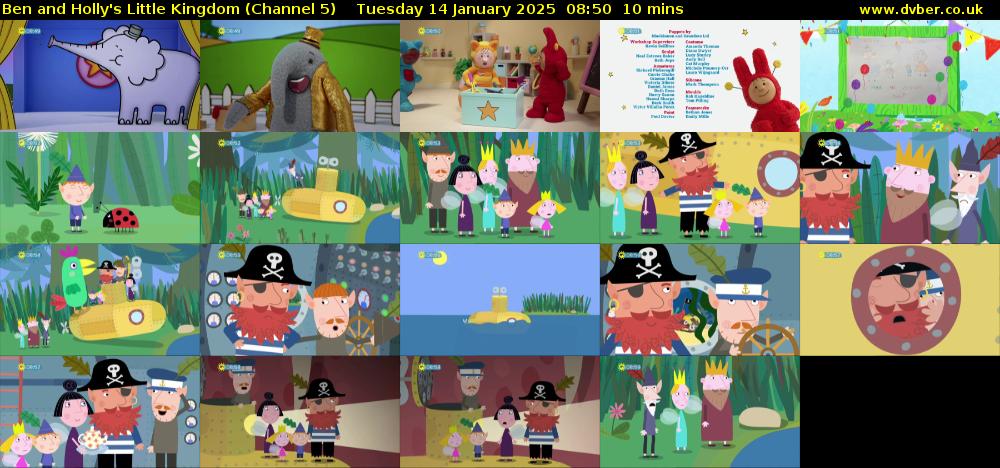 Ben and Holly's Little Kingdom (Channel 5) Tuesday 14 January 2025 08:50 - 09:00