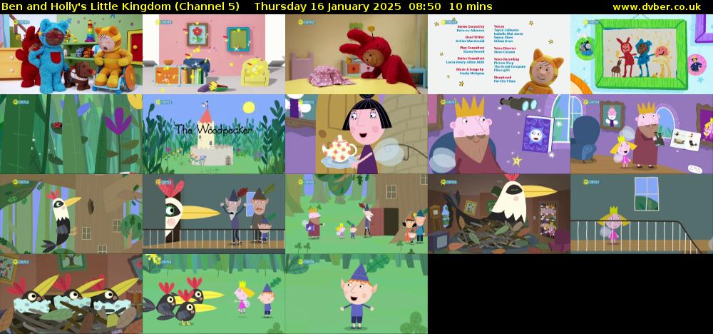 Ben and Holly's Little Kingdom (Channel 5) Thursday 16 January 2025 08:50 - 09:00