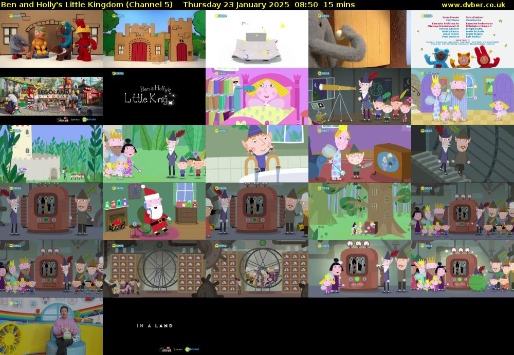Ben and Holly's Little Kingdom (Channel 5) Thursday 23 January 2025 08:50 - 09:05