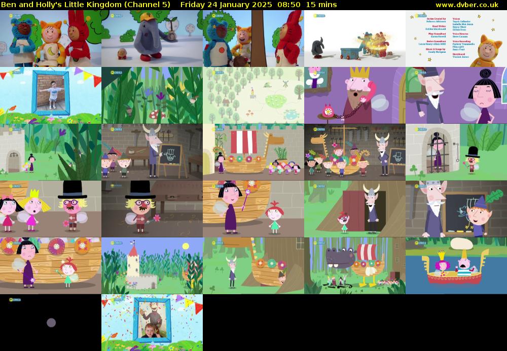 Ben and Holly's Little Kingdom (Channel 5) Friday 24 January 2025 08:50 - 09:05