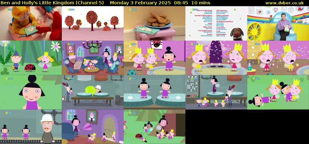 Ben and Holly's Little Kingdom (Channel 5) Monday 3 February 2025 08:45 - 08:55
