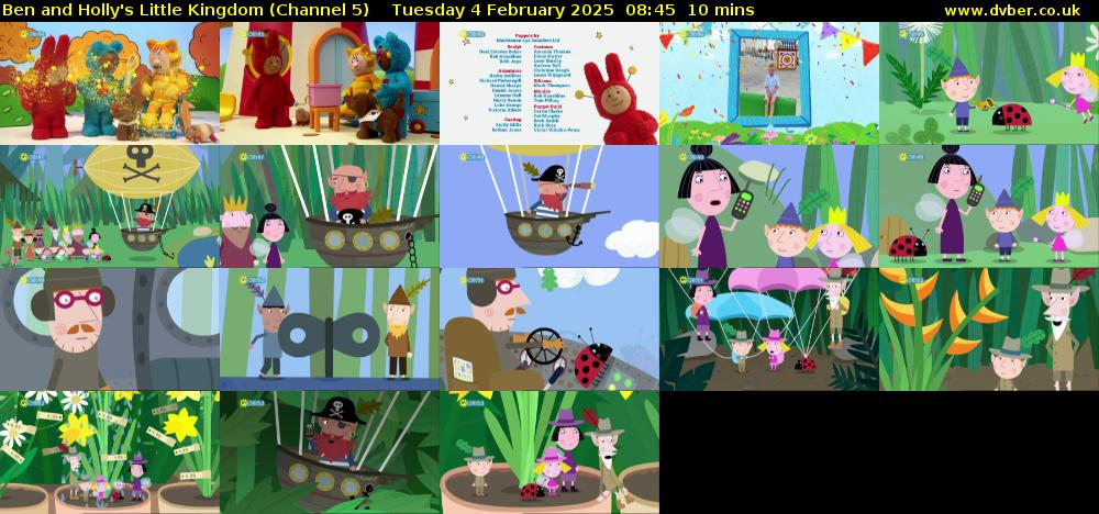Ben and Holly's Little Kingdom (Channel 5) Tuesday 4 February 2025 08:45 - 08:55