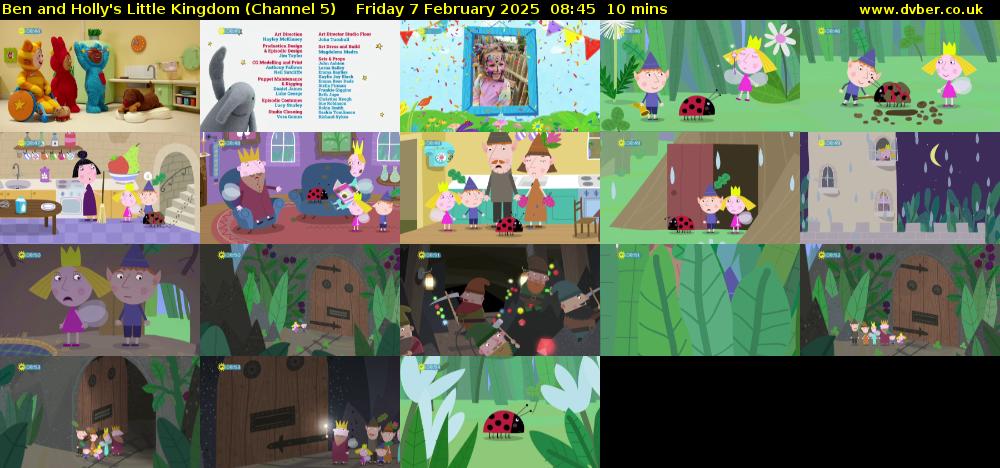 Ben and Holly's Little Kingdom (Channel 5) Friday 7 February 2025 08:45 - 08:55