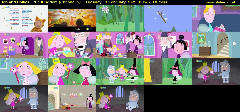 Ben and Holly's Little Kingdom (Channel 5) Tuesday 11 February 2025 08:45 - 08:55