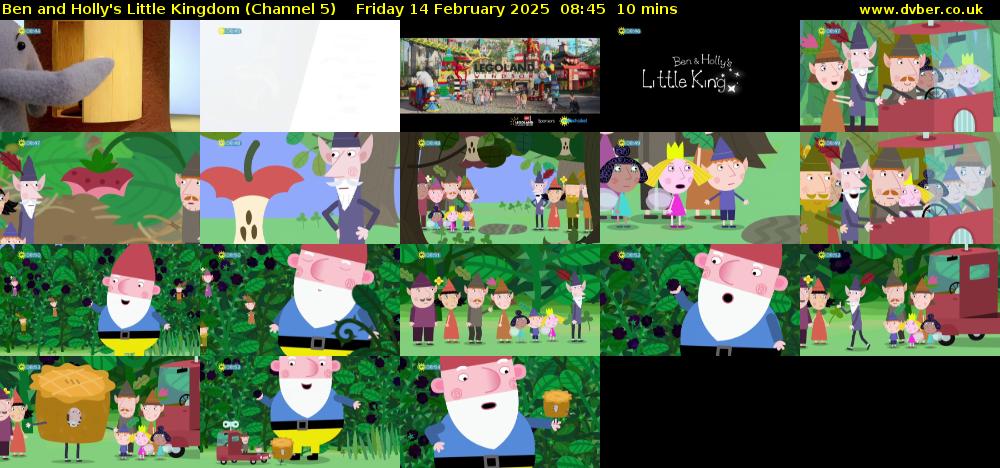 Ben and Holly's Little Kingdom (Channel 5) Friday 14 February 2025 08:45 - 08:55