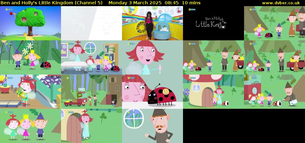 Ben and Holly's Little Kingdom (Channel 5) Monday 3 March 2025 08:45 - 08:55