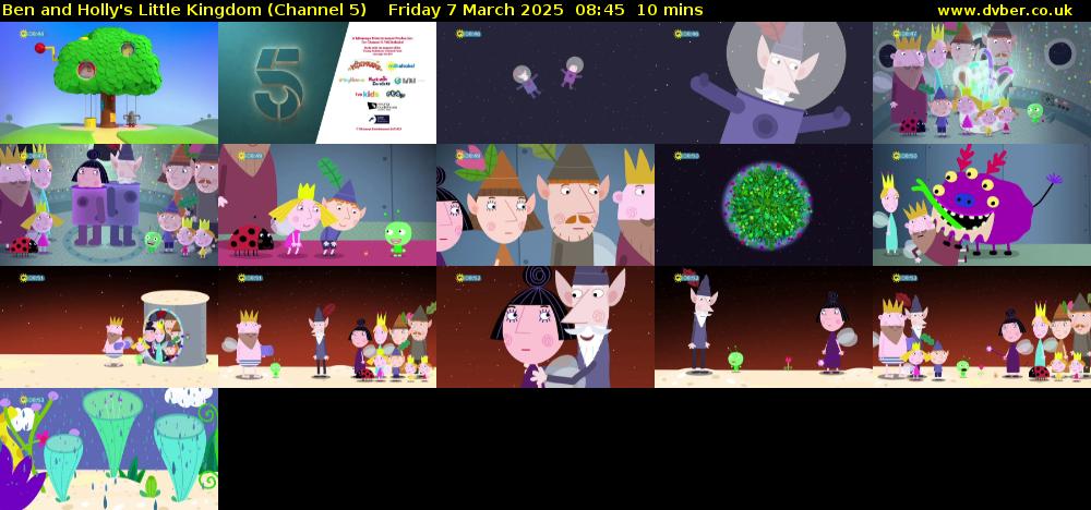 Ben and Holly's Little Kingdom (Channel 5) Friday 7 March 2025 08:45 - 08:55