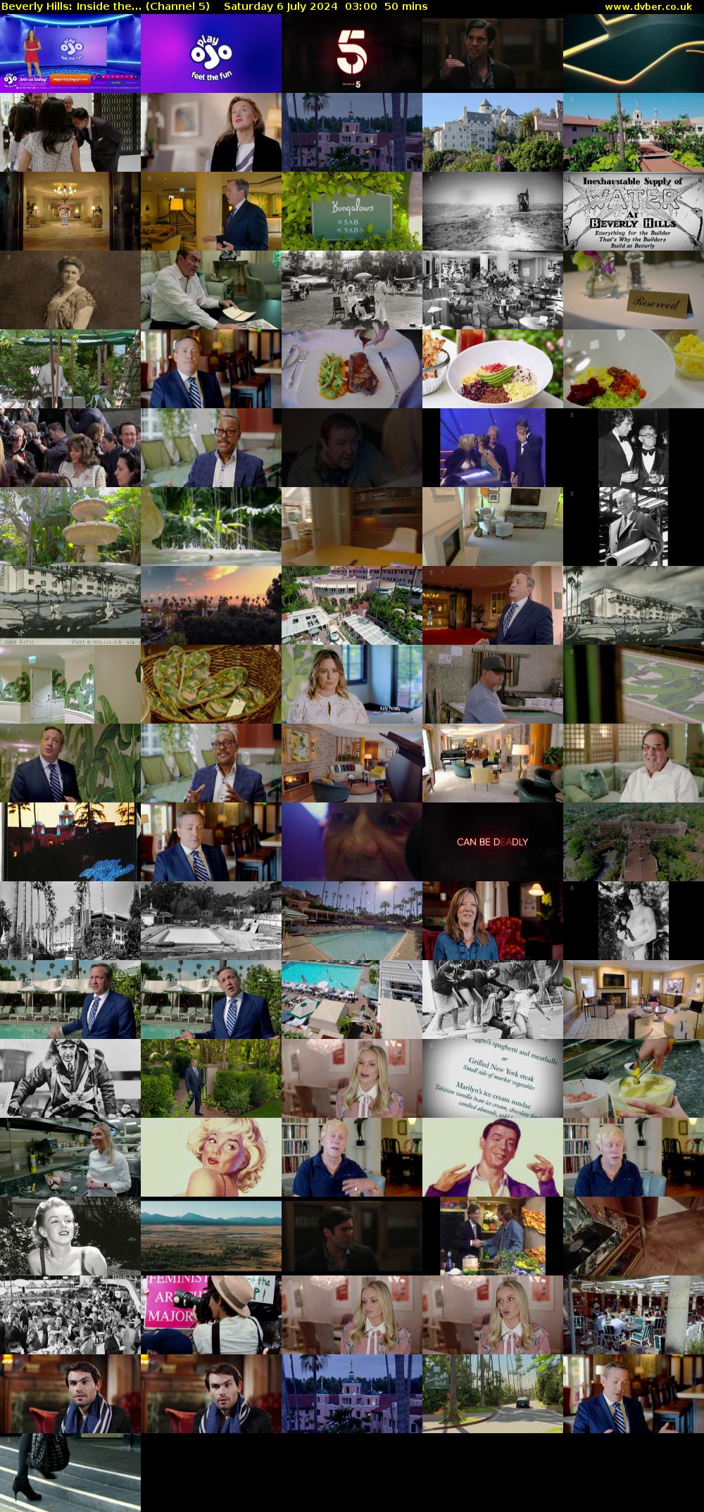 Beverly Hills: Inside the... (Channel 5) Saturday 6 July 2024 03:00 - 03:50