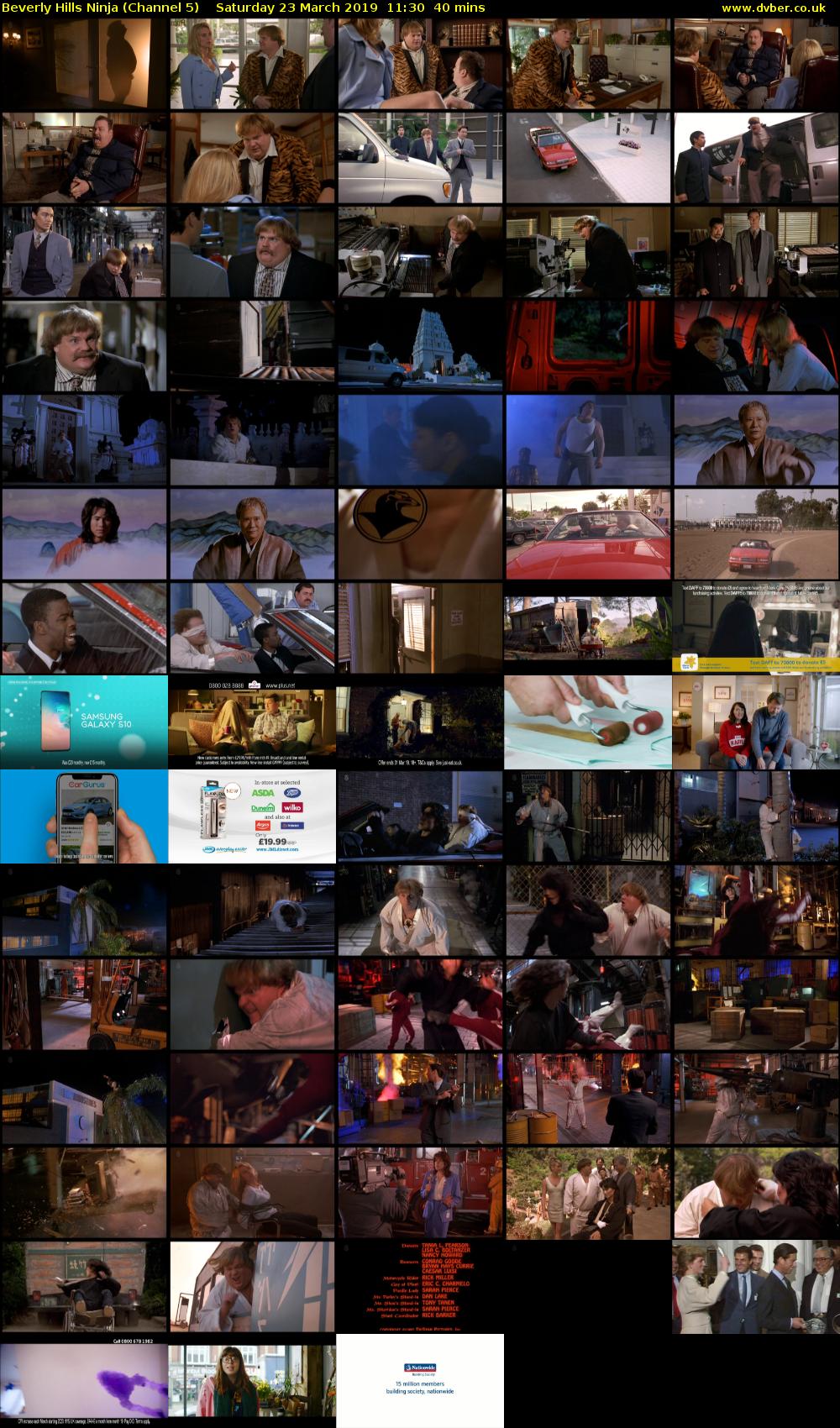 Beverly Hills Ninja (Channel 5) Saturday 23 March 2019 11:30 - 12:10