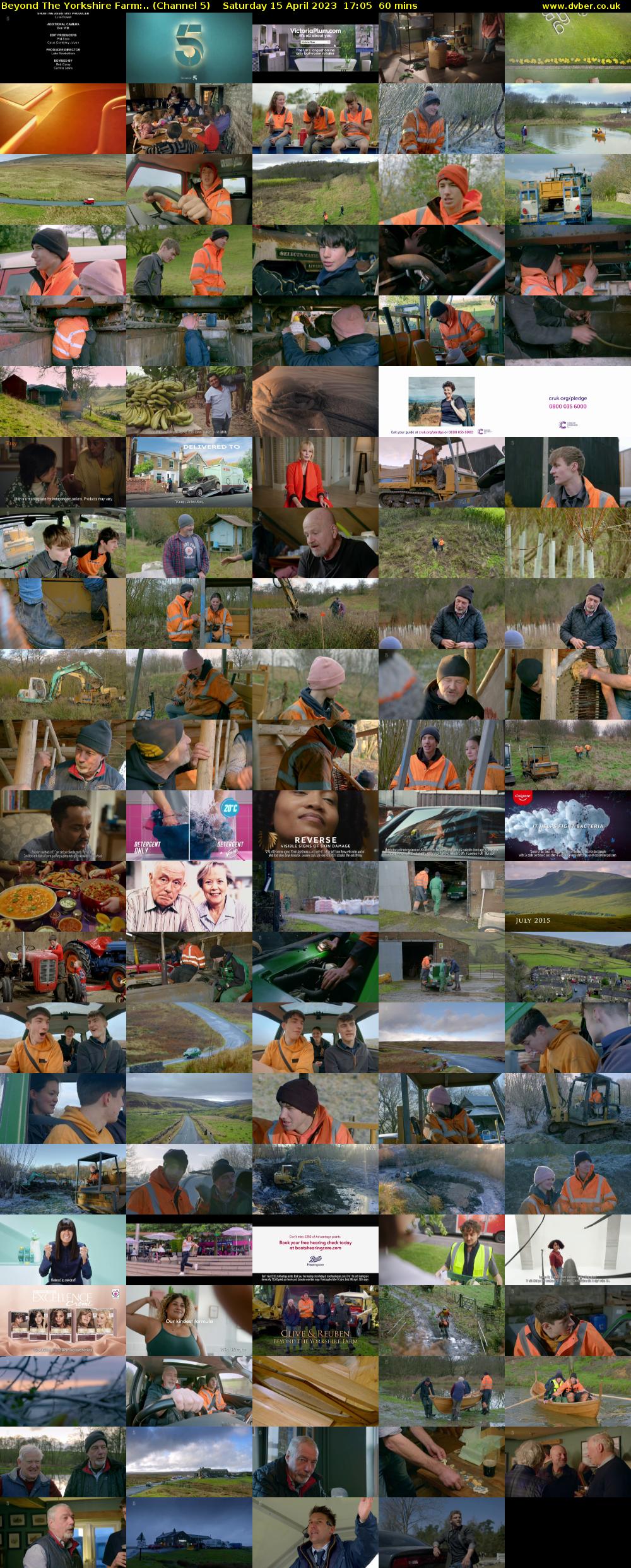 Beyond The Yorkshire Farm:.. (Channel 5) Saturday 15 April 2023 17:05 - 18:05