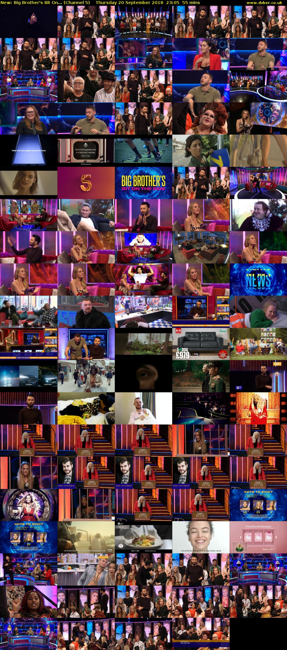 Big Brother's Bit On... (Channel 5) Thursday 20 September 2018 23:05 - 00:00