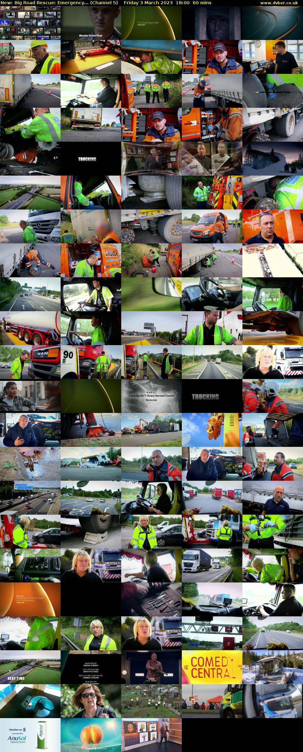 Big Road Rescue: Emergency... (Channel 5) Friday 3 March 2023 18:00 - 19:00