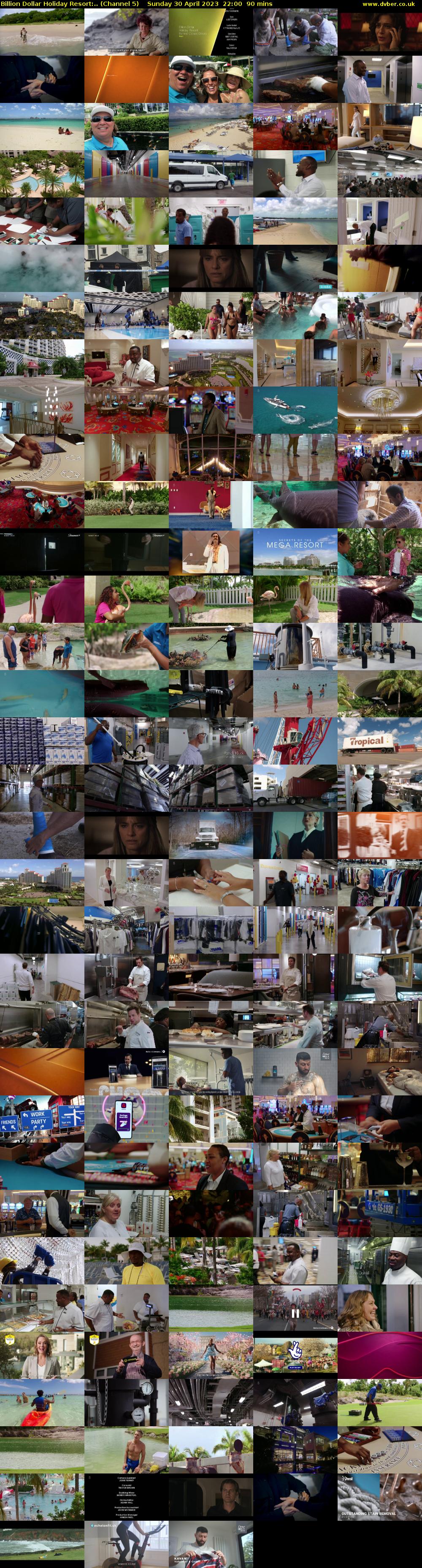 Billion Dollar Holiday Resort:.. (Channel 5) Sunday 30 April 2023 22:00 - 23:30