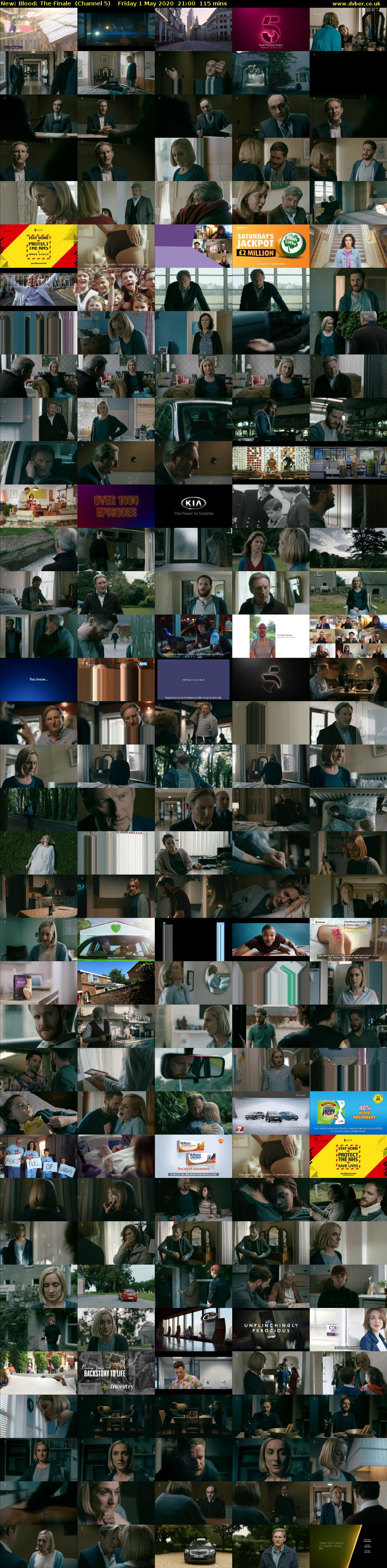 Blood: The Finale (Channel 5) Friday 1 May 2020 21:00 - 22:55