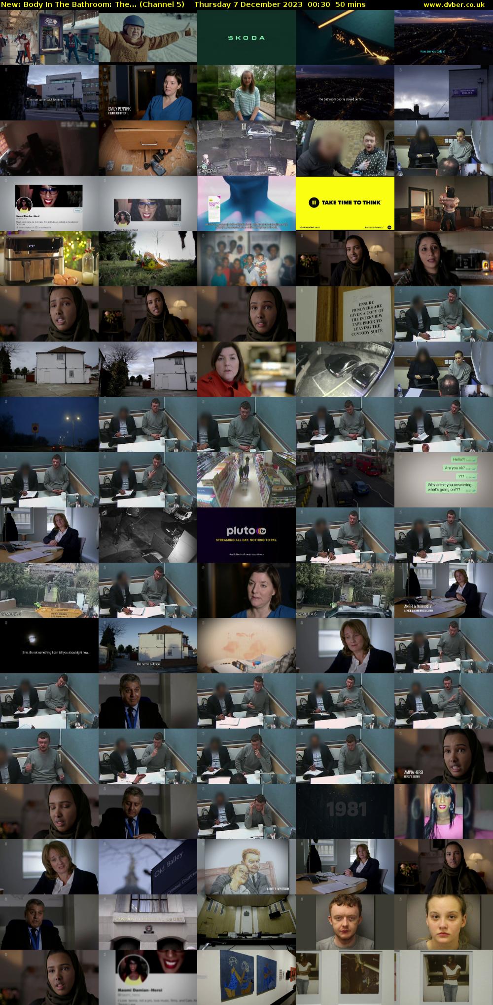 Body In The Bathroom: The... (Channel 5) Thursday 7 December 2023 00:30 - 01:20