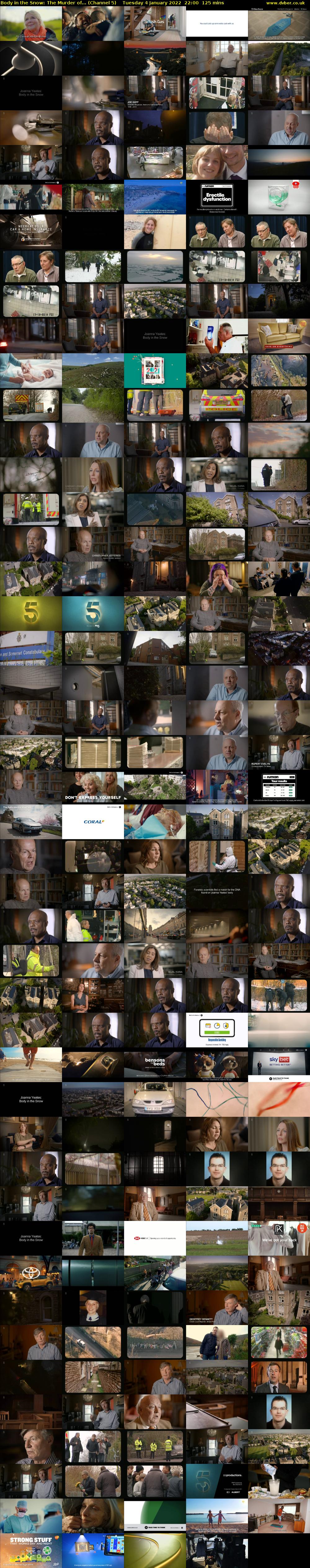 Body in the Snow: The Murder of... (Channel 5) Tuesday 4 January 2022 22:00 - 00:05